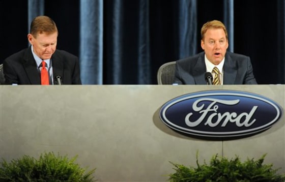 Bill Ford, Alan Mulally